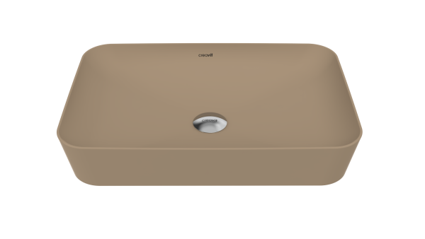 CREAVIT Раковина мебельная накладная (40*60 см) КАПУЧИНО UL060.F0000 