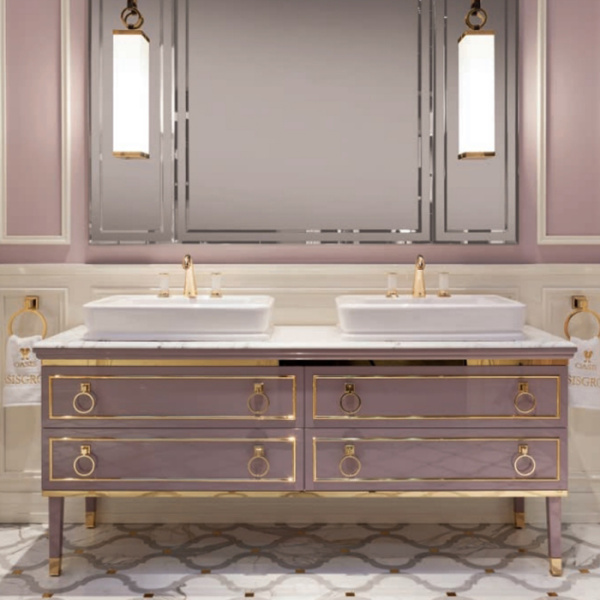 OASIS Lutetia Раковина накладная (660х470х130 мм) с 3мя отверстиями под смеситель, в комплекте: слив, материал: минеральное литье, цвет: белый 