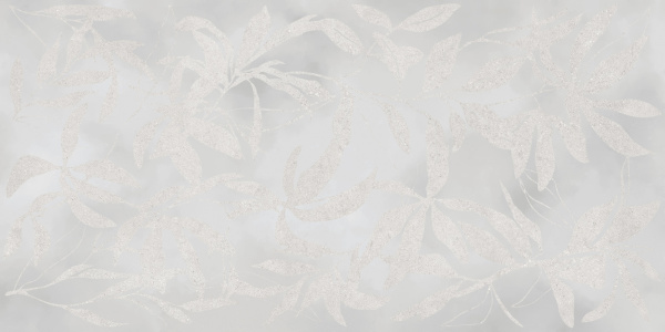 Artwall Цветы Серый Матовый 60x120 