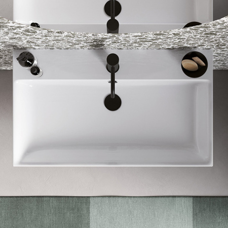 Catalano PREMIUM Раковина 80x47, с 1 отв. под смеситель, покрытие Cataglaze+, цвет белый глянцевый 