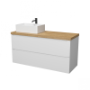 Тумба под раковину/столешницу/столешницу Дион, Белый мат 120