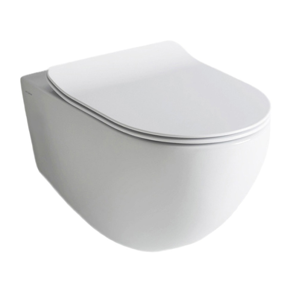 Artceram FILE 2.0  Унитаз подвесной ТУРБО СМЫВ THE.REEL, 36х52 см, с креплениями, цвет белый SANIGLAZE 