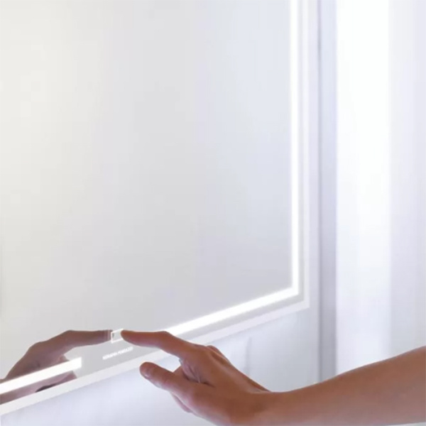 Kerama Marazzi Зеркало MIO прямоугольное с диммером 70, белое 