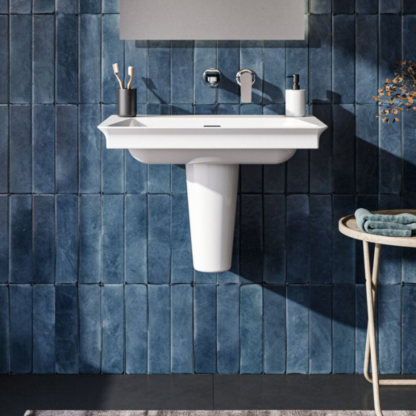 Ideal Standard La Dolce Vita Раковина 660х470хh125 мм, подвесная/накладная, без отв, с переливом и крепежом, цвет: белый глянец 