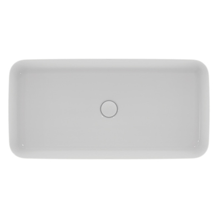 Ideal Standard Ipalyss Раковина 800х400хh120 мм, накладная, без отв.под смес и перелива, с крепежом, шаблоном, покрытие: Diamatec® цвет: белый глянец 