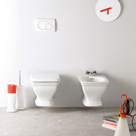 Artceram CIVITAS  Унитаз подвесной 36х54 см, с крепеж. цвет белый 