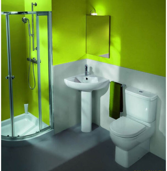 E4710-00 раковина ODEON UP углов1 отв. /50х50/ (бел) 