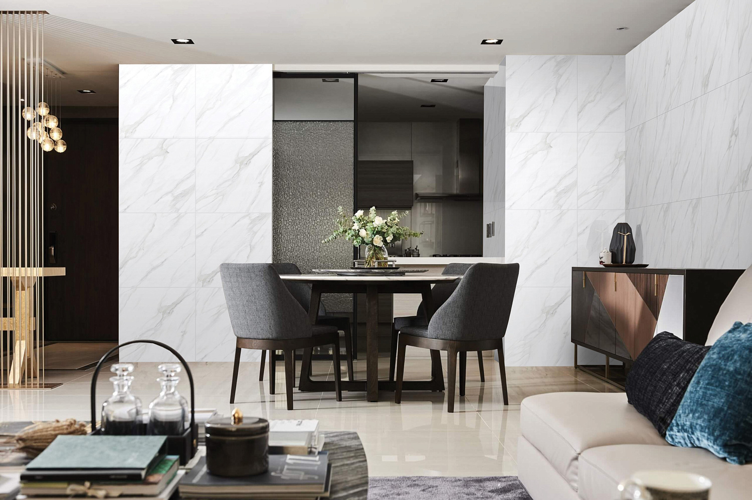  Antic White Polished 60x60