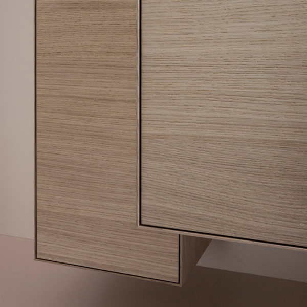 LAUFEN BOUTIQUE Тумба под раковину 1200x500x430 мм., 1 ящик, с отверстием для раковины по центру, цвет светлый дуб 