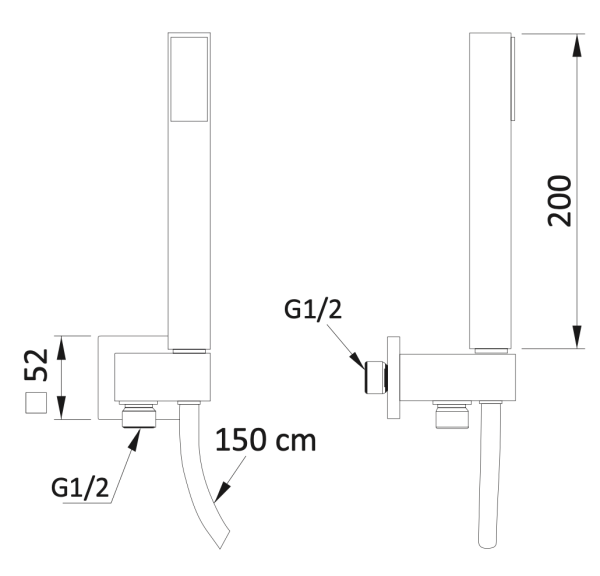 Комплект для душа Mariani B00241PF00 