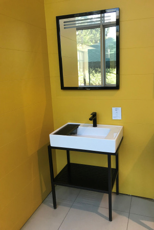 CREAVIT Cмеситель для раковины SHARP ЧЕРНЫЙ SR1500S 