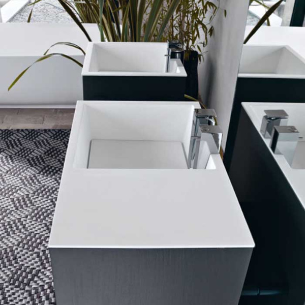 NOORTH milldue edition H2O Смеситель для раковины встраиваемый, однорычажный, цвет хром 