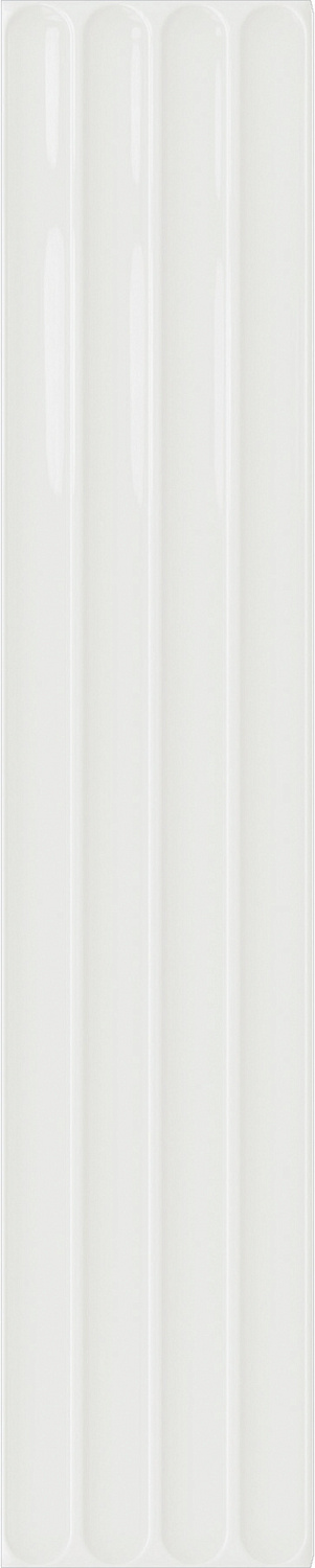 PLINTO IN WHITE GLOSS 10,7*54,2 (КГ) 0,579м(10шт)/52,689м