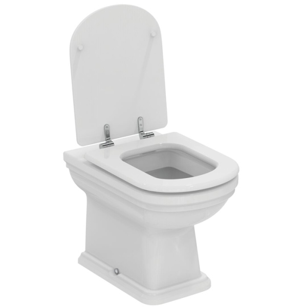 Ideal Standard Calla Унитаз приставной 54.5х36.5см, с сиденьем, цвет: белый 