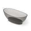 DEA DESIGN Elegant Ванна отдельностоящая 179x88xh64 см, материал: Glasstech прозрачная смола, цвет: Smoky Black R4