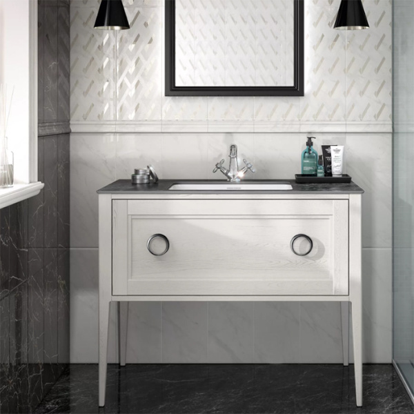 Kerama Marazzi Раковина PLAZA встраиваемая снизу 54,5*38*14см, без отв. под смеситель, с переливом, белая глянцевая 