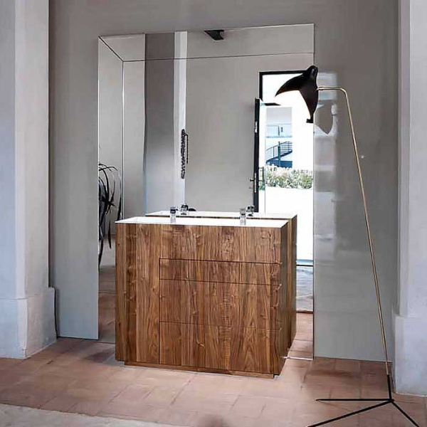 NOORTH milldue edition H2O Смеситель для раковины встраиваемый, однорычажный, цвет хром 