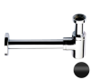 Сифон 1”1/4 Remer 958BNO, черный матовый
