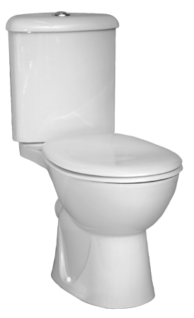 Угловой унитаз Arkitekt со стандартным сиденьем 