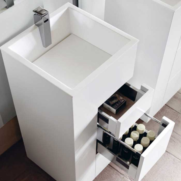 NOORTH milldue edition H2O Смеситель для раковины встраиваемый, однорычажный, цвет хром 