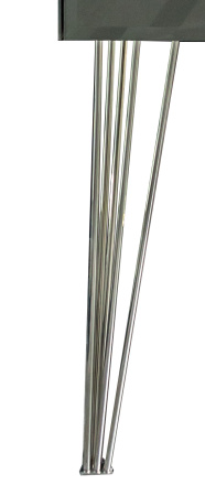 Ножки LUCIDO низкие  хром пара 