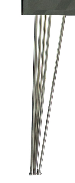 Ножки LUCIDO низкие  хром пара 