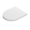 Artceram FILE 2.0 Крышка с сиденьем Flat для унитазов FLV006/007/003, механизм soft-close, цвет белый/хром