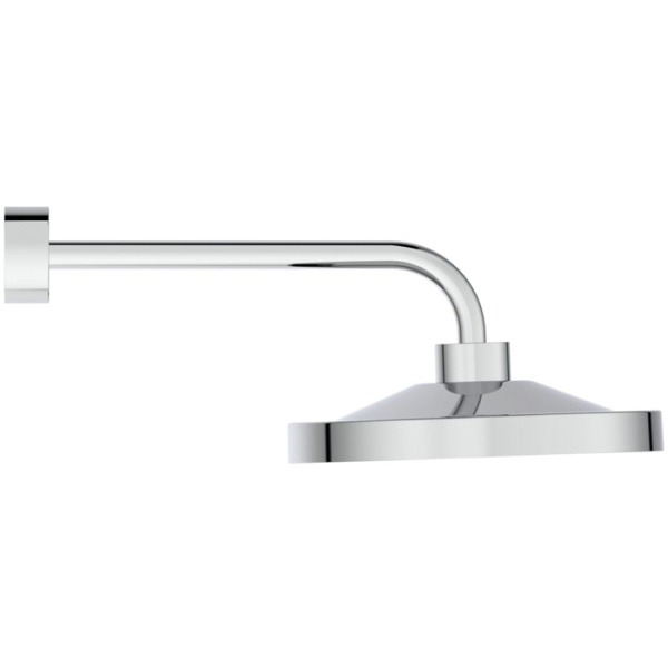 Ideal Standard Solos верхний душ 33см, с LED-подсветкой, с настенным держателем 40см, цвет: хром 