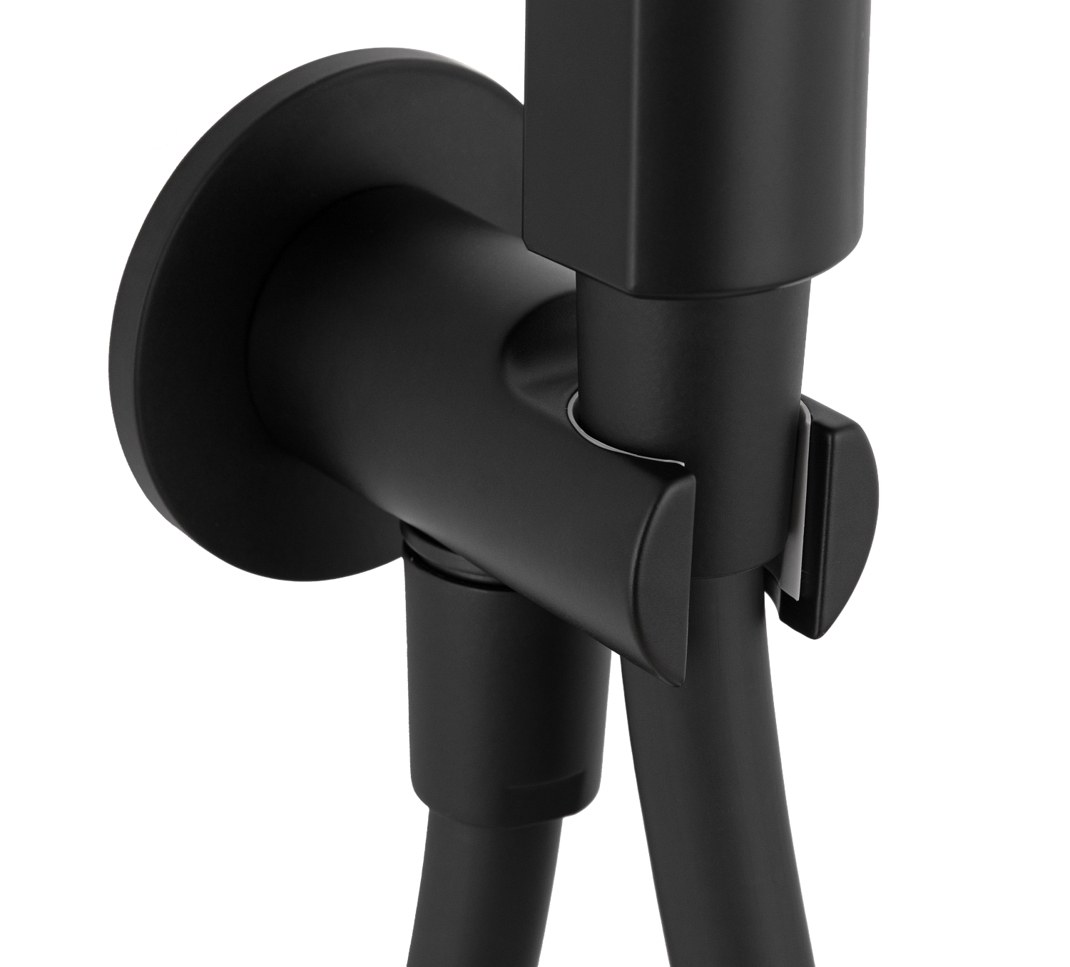 Душевая система Remer Energy EY09S02MD25NOVB, черный матовый