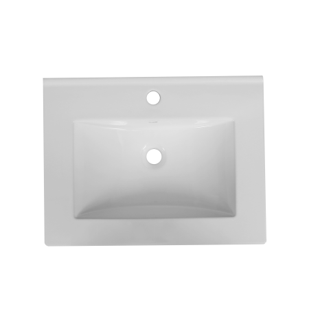 Раковина накладная Oliveeka, белая, NS60 