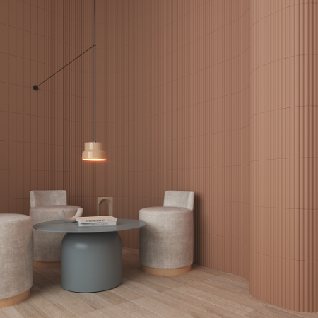  Мэтч Кёрд Тэн/терракотовая матовая 6,25х25 (26 шт/0,406/0,0156 м2) 