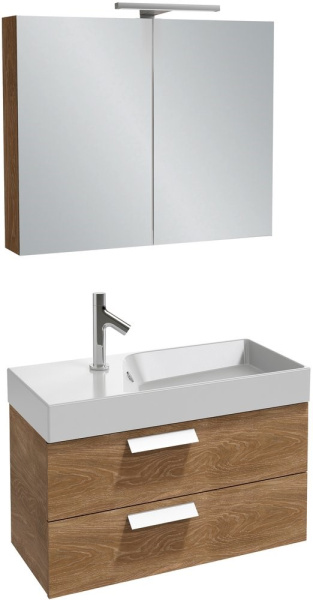 EXP112-00  раковина RYTHMIC /80х37/ (бел.) 