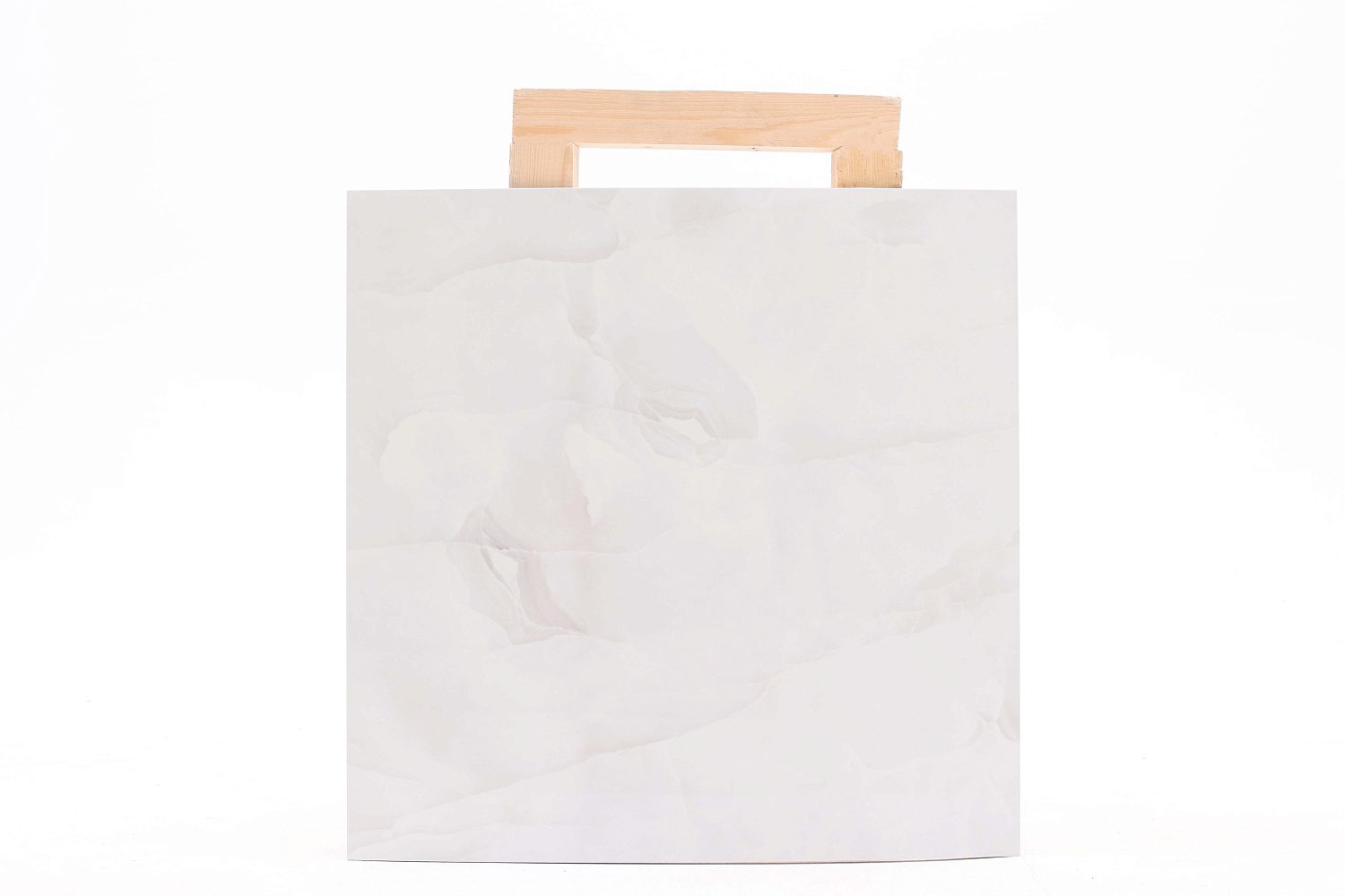  Coin White Glossy 60x60