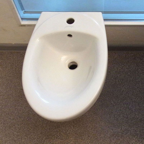 E4189-00 биде PATIO подвесное /53,5х36,5/ (бел) 