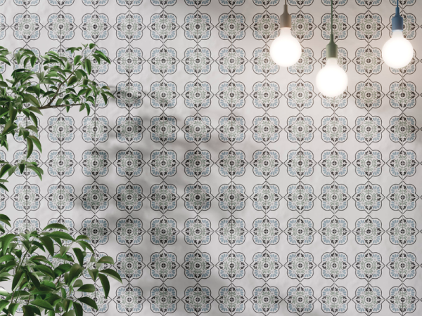  31079 TANGER Blue Petals 12,3x12,3 см 