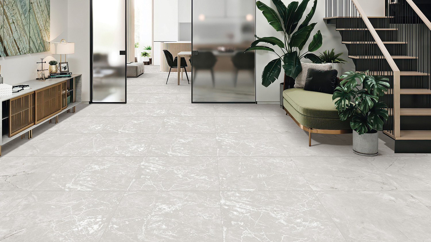  London Bianco Matt Carving 60x60 (1,44)