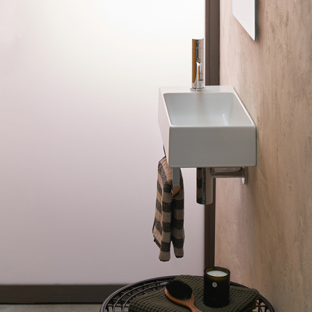 Catalano PREMIUM Раковина 50x25, без отв. под смеситель, покрытие Cataglaze+, цвет белый глянцевый 