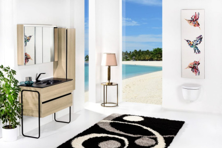 Пенал Vallessi 120*35*28,5cm  Light Oak 