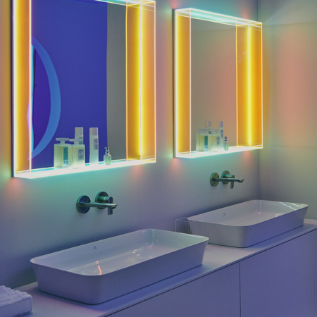 Ideal Standard Ipalyss Раковина 800х400хh120 мм, накладная, без отв.под смес и перелива, с крепежом, шаблоном, покрытие: Diamatec® цвет: белый глянец 