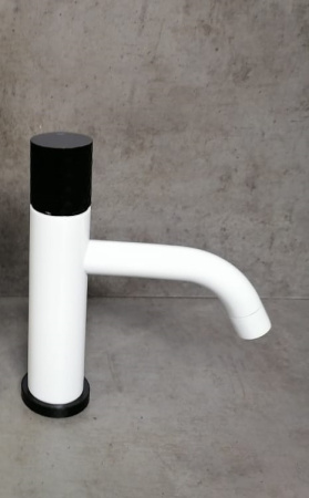 Смеситель STICK для умыв. низ. WHITE DIAMOND BLACK_Комплект 