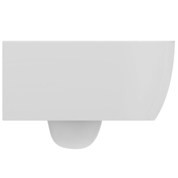 Ideal Standard Blend Curve Унитаз подвесной 545х360 мм безободковый RimLS+, с крепежом для скрытого монтажа, цвет: белый глянец 