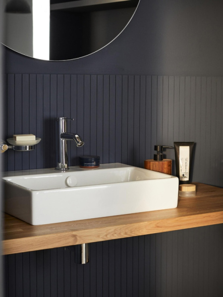 EVT112-00 SULLY Накладная раковина-чаша, 50х40 см, белая 