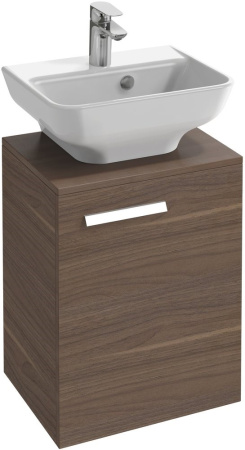 EGH112-00 раковина подвесная STRUKTURA с отв. д/смесителя, с переливом /45x35/(белый) 