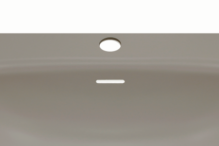 Раковина накладная алюминиевая M115G80 темный серый 