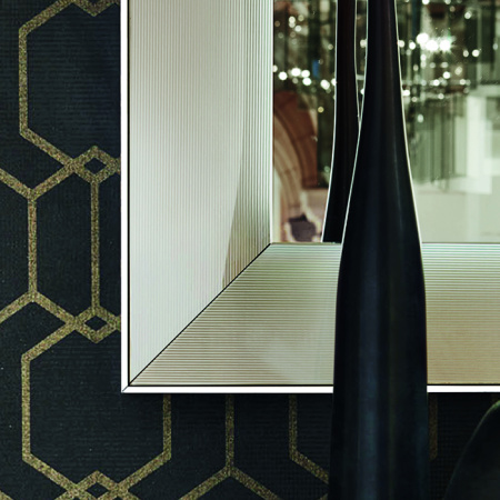 VITAGE milldue edition Раковина LONDRA 700х500х125 мм., керамическая, без перелива, c 1 отверстием для смесителя, цвет белый/платина 