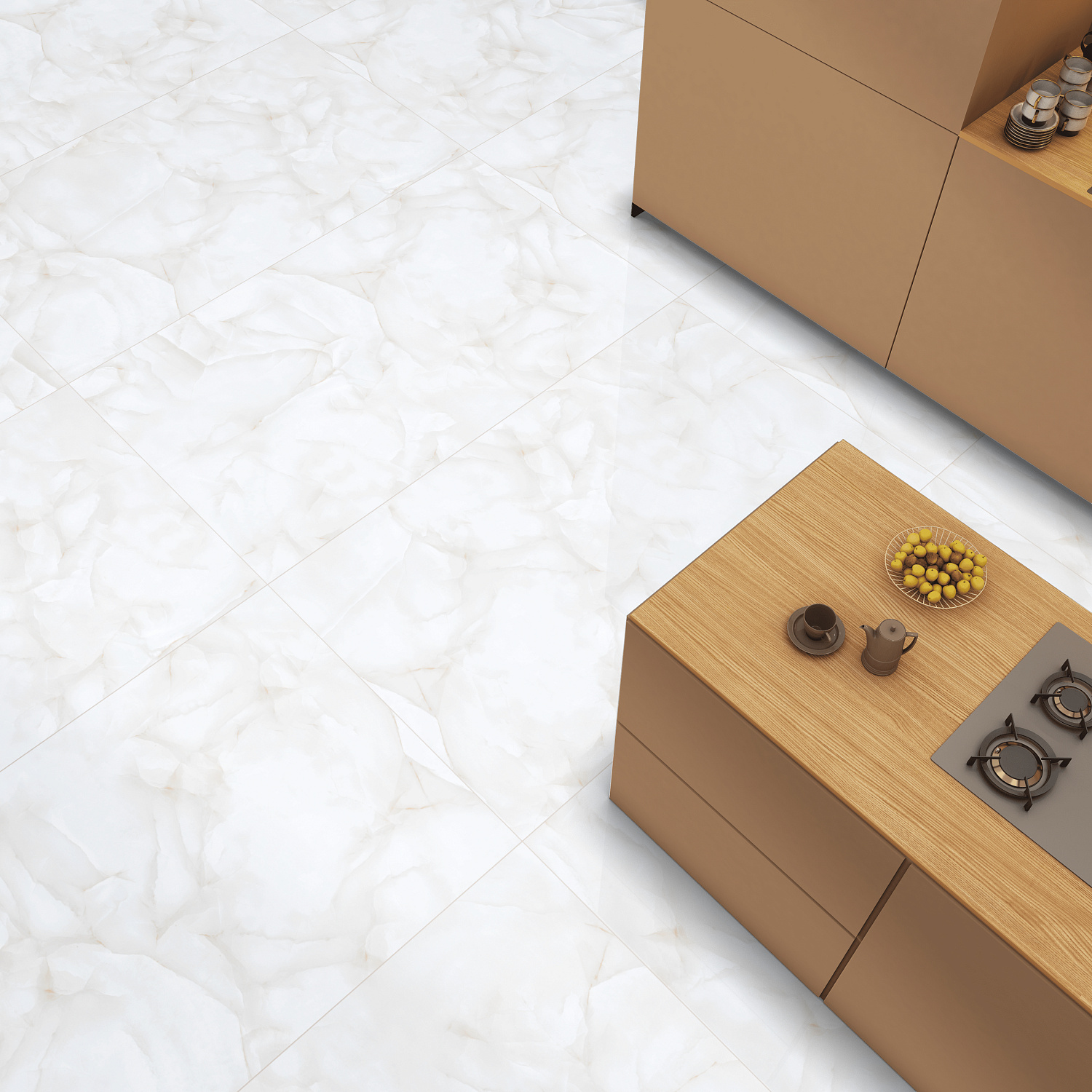  Brais White Glossy 60x120