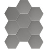 Кер. мозаика Hexagon big Grey Matt (FQ21016) 256х295х6