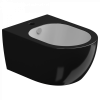 Биде подвесное биколор GSG Ceramic Design Like LKBISOBI000/002, White/Black Shiny