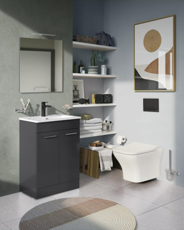 Подвесной безободковый SmoothFlush унитаз
Zentrum Square 