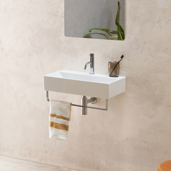 Catalano PREMIUM Раковина 55x35, без отв. под смеситель, покрытие Cataglaze+, цвет белый глянцевый 